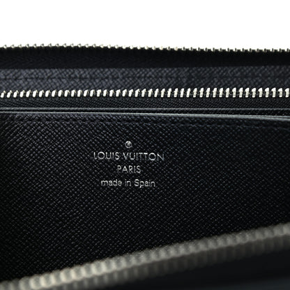Louis Vuitton Epi LV Stories Zippy Wallet Black 6 of 7