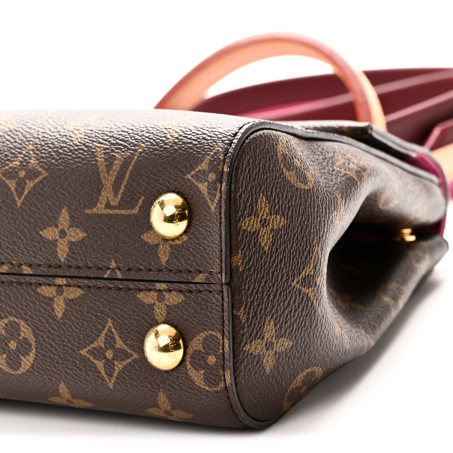 Louis Vuitton Monogram Cluny BB Bordeaux Fuchsia 9 of 9