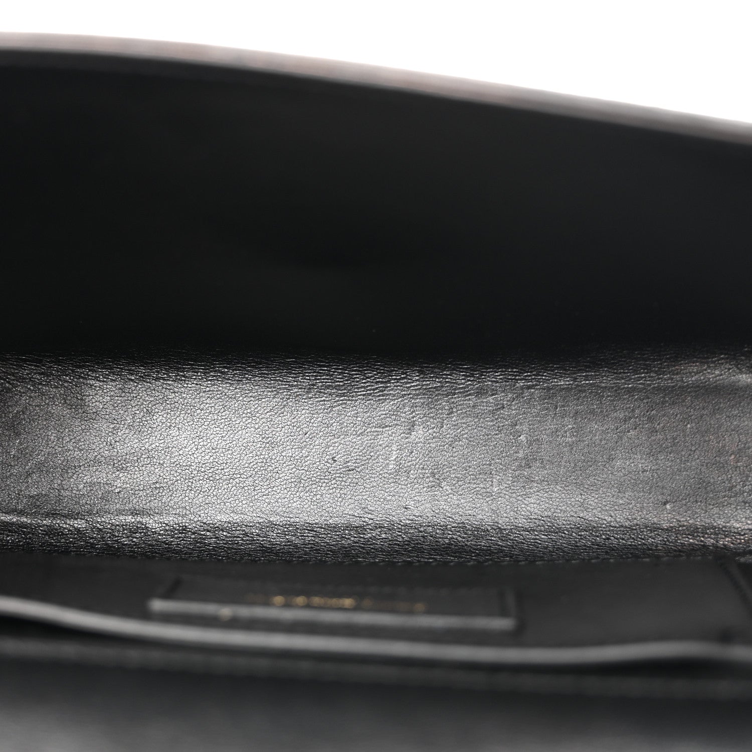 Saint Laurent Suede Small Classic Monogram Kate Tassel Satchel Black 5 of 12