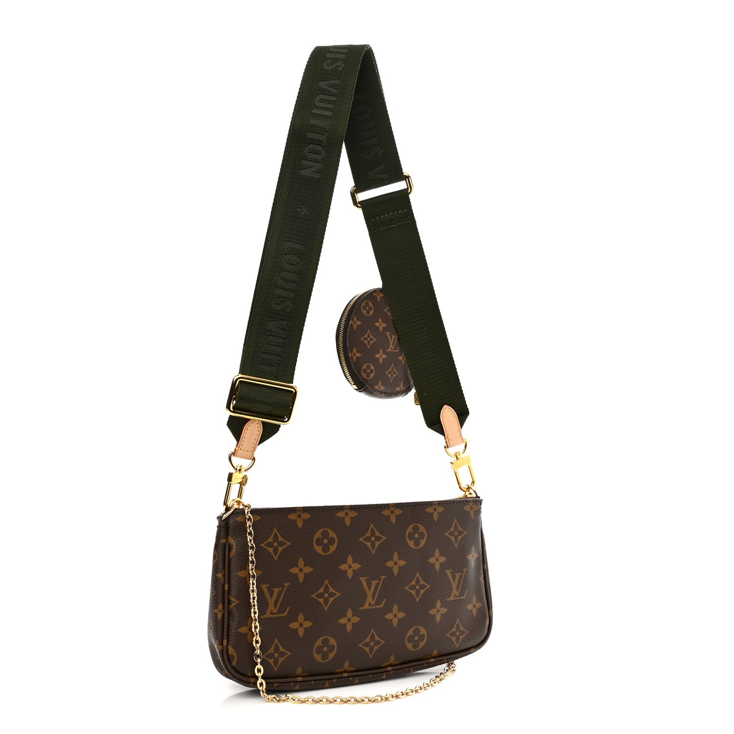 Monogram Multi Pochette Accessories Kaki