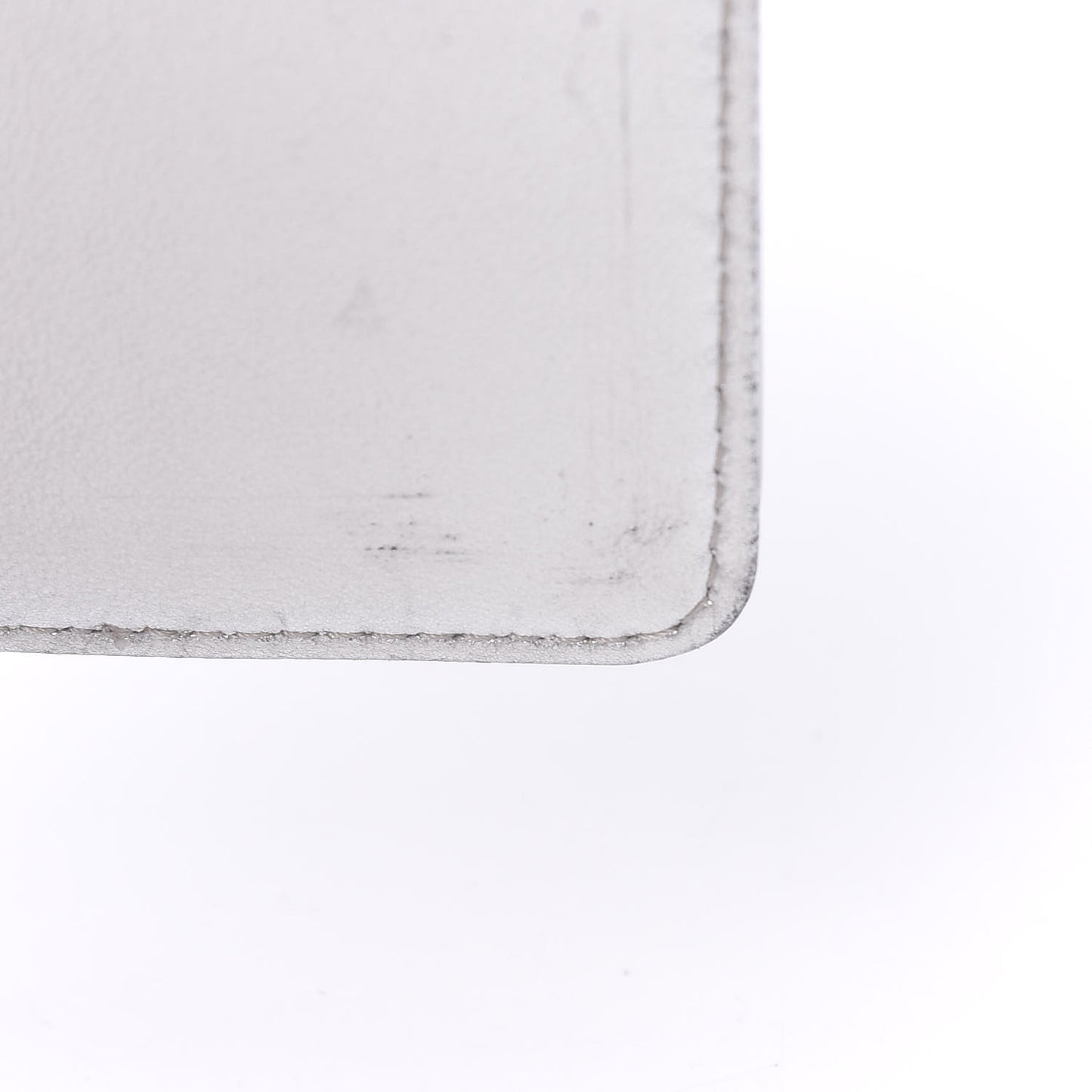 Metallic Patent Lucky Symbols Agenda Cover Silver