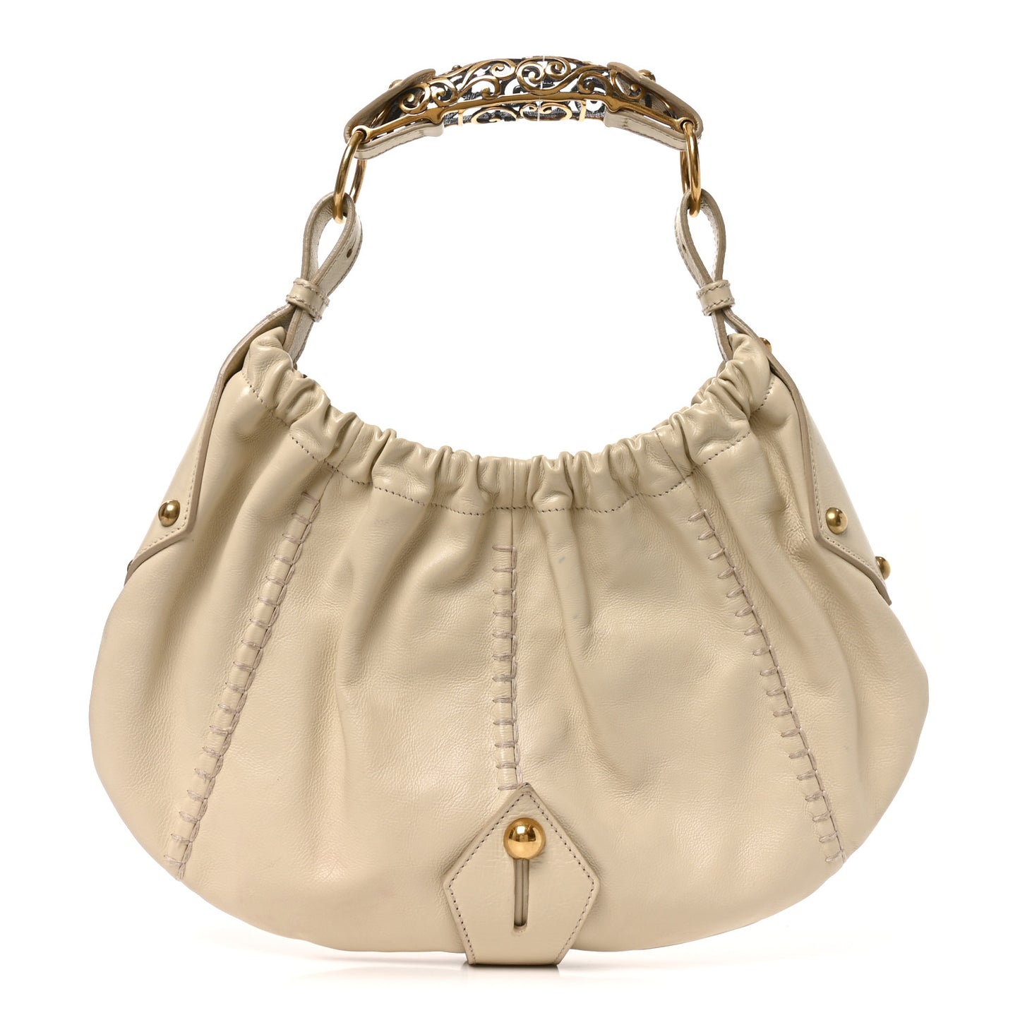 Calfskin Vincennes Mombasa Hobo White