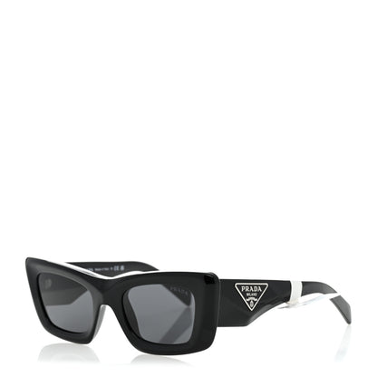 Prada Acetate Symbole Sunglasses SPR 13Z Black 1 of 8