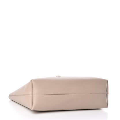 Saint Laurent Calfskin Large Shopping Tote Nude Powder 5 of 11