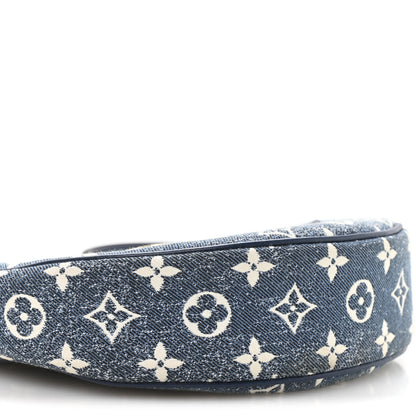 Louis Vuitton Monogram Jacquard Denim Loop Bleu 8 of 9