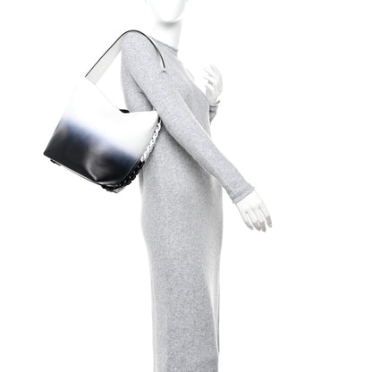 Givenchy Calfskin Degrade Infinity Bucket Bag Black White 2 of 13