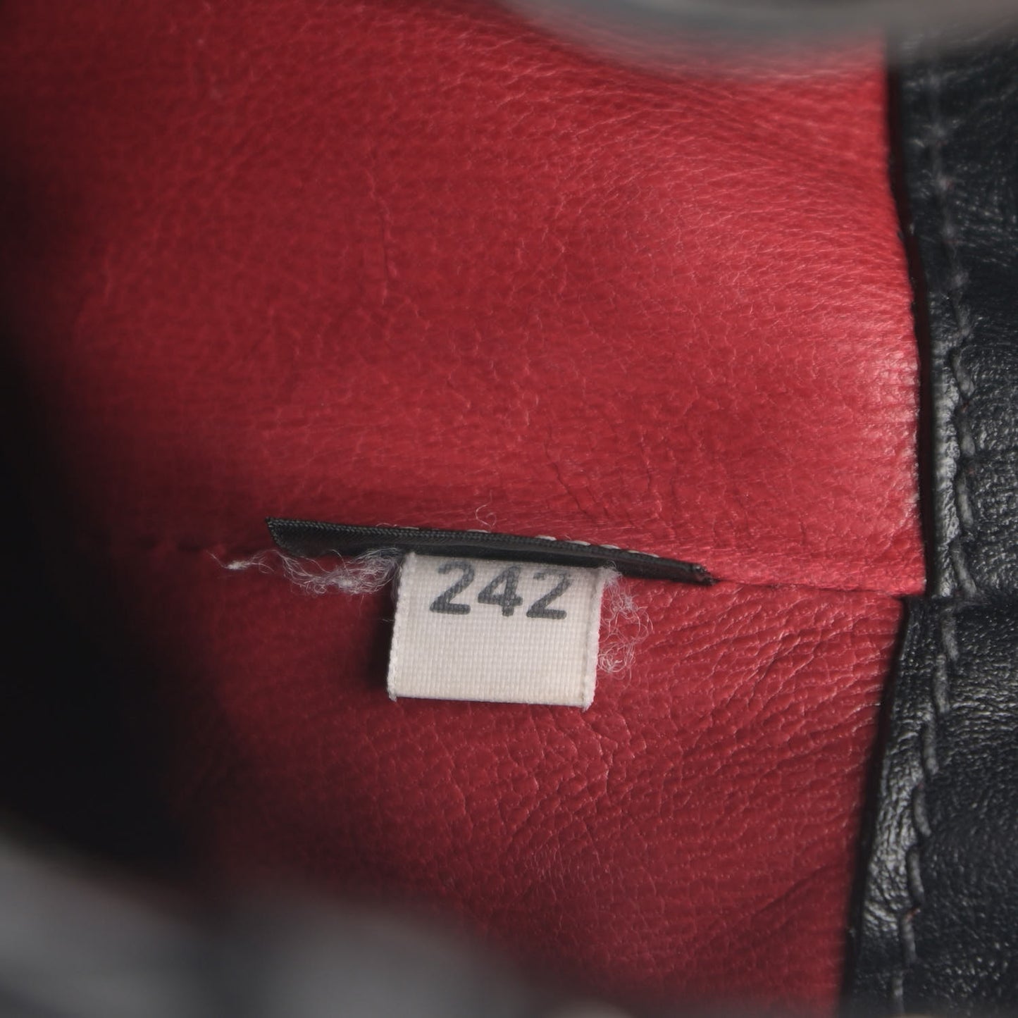 Soft Calfskin Fringe Bucket Bag Black