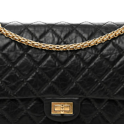 Chanel Aged Calfskin Quilted 2.55 Reissue 226 Flap Black 5 of 12