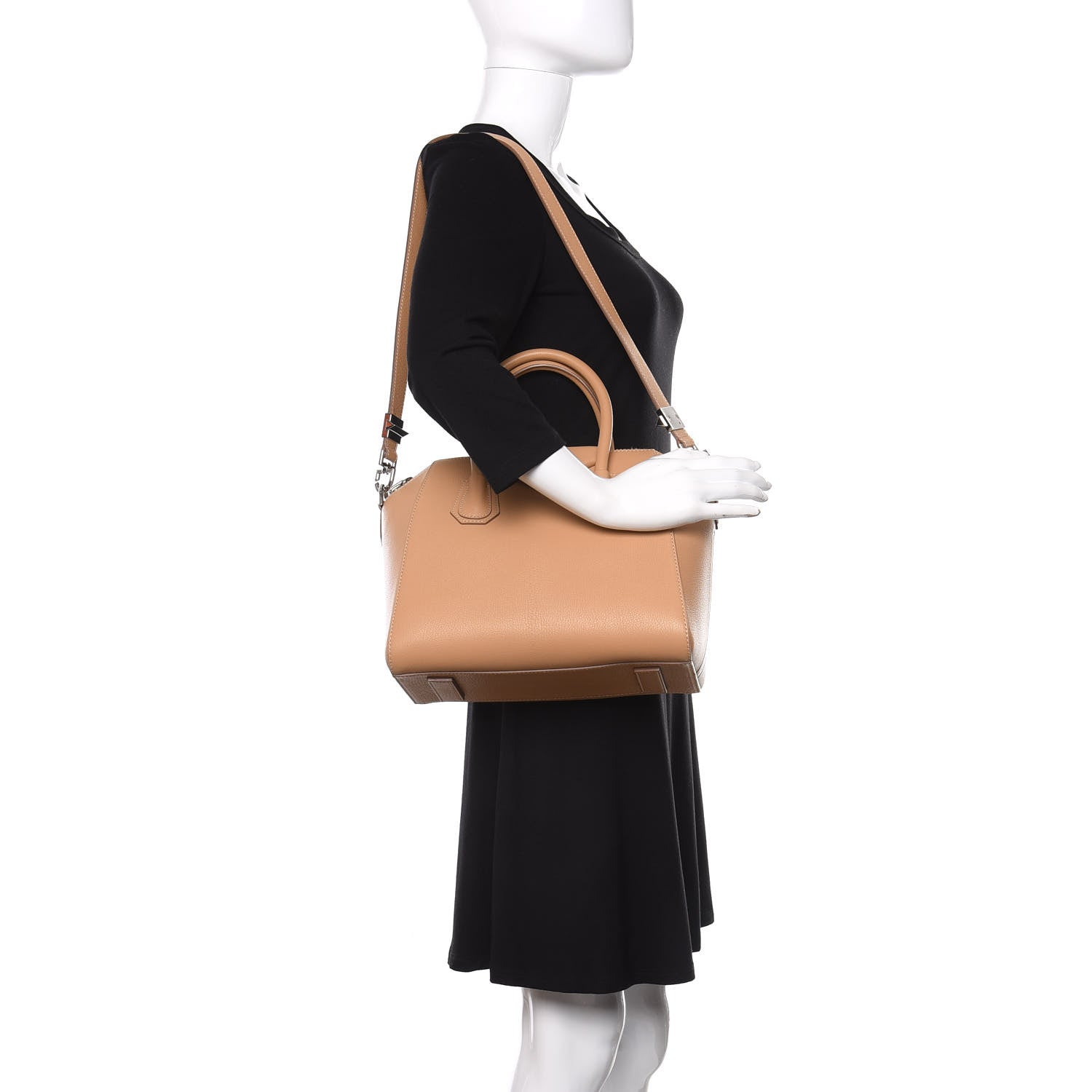 Givenchy Sugar Goatskin Small Antigona Light Beige 2 of 11