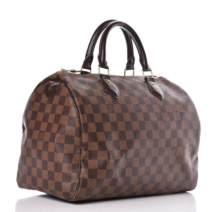 Louis Vuitton Damier Ebene Speedy 30 4 of 18