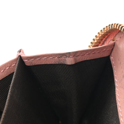 Gucci Microguccissima Zip Around Card Case Soft Pink 10 of 13