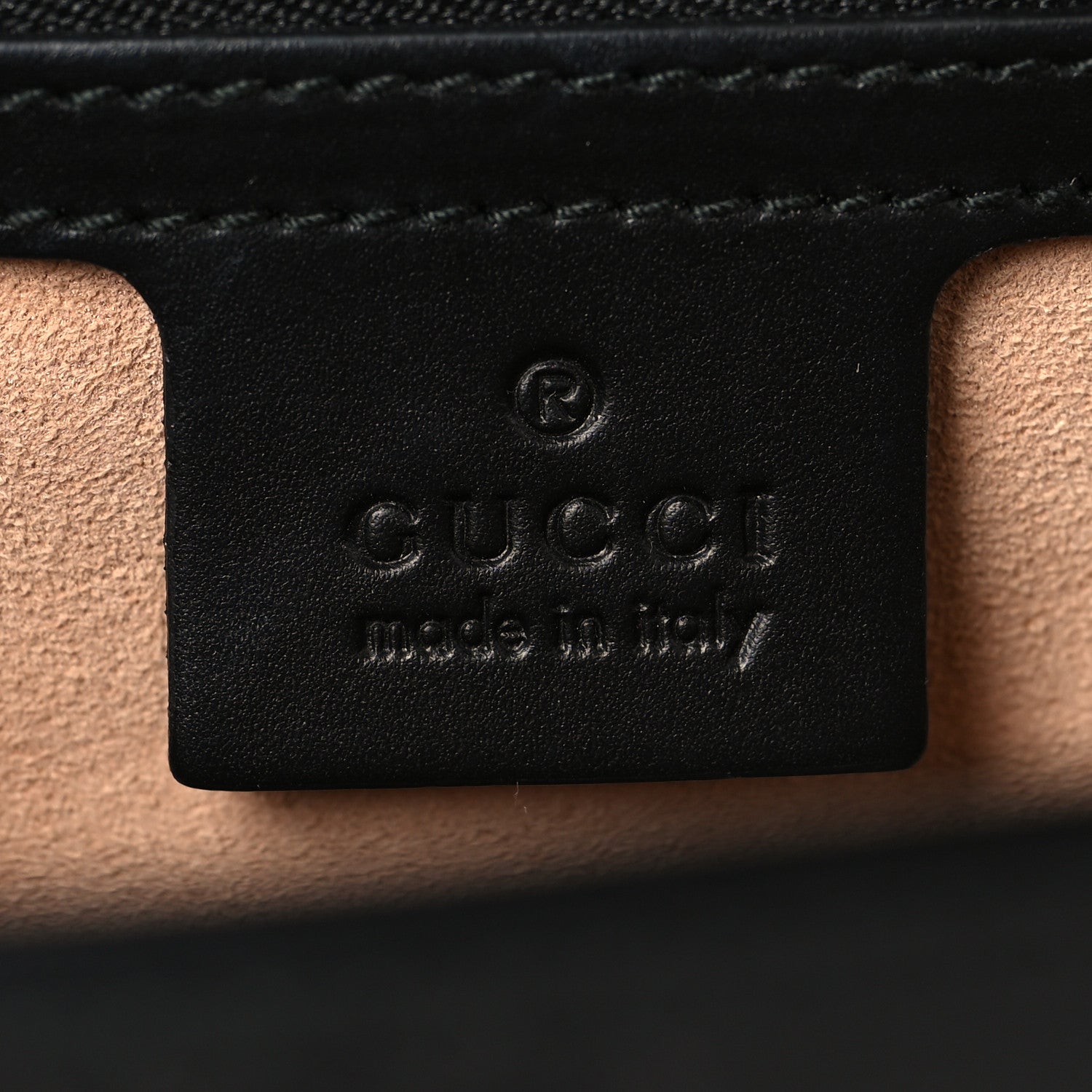 Gucci Guccissima Medium Padlock Shoulder Bag Black 6 of 10