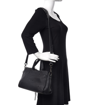 Balenciaga Veau Soyeux Perforated Blackout Hardware S City Black 2 of 14