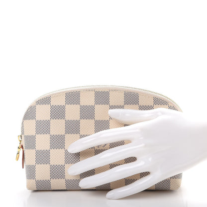 Louis Vuitton Damier Azur Cosmetic Pouch 2 of 7