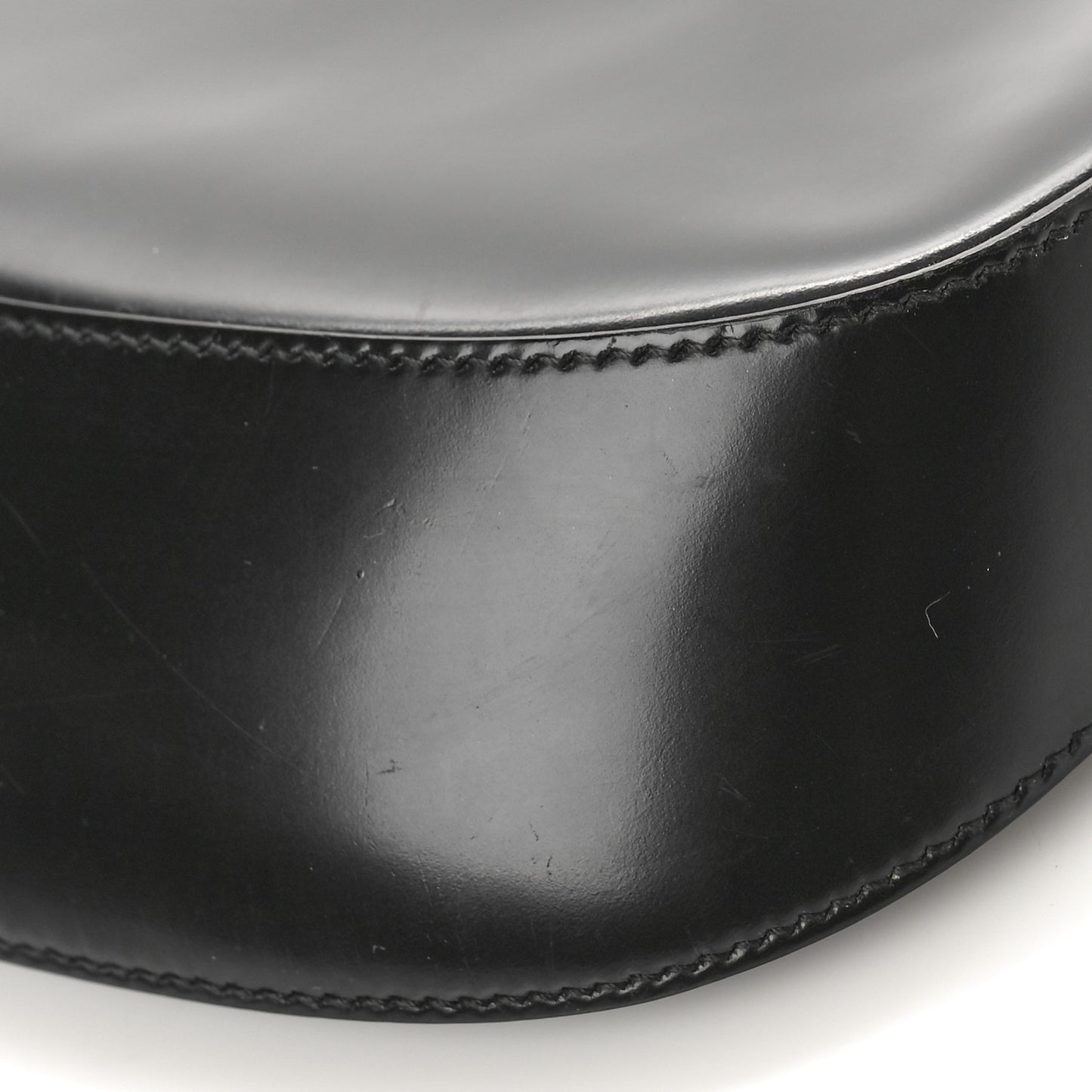 Spazzolato Cleo Shoulder Bag Black