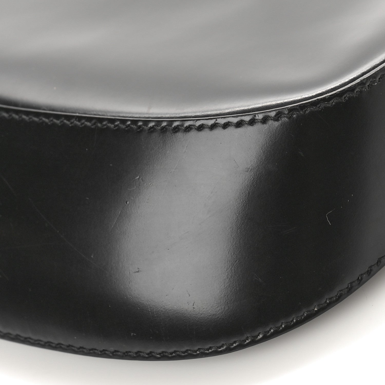 Prada Spazzolato Cleo Shoulder Bag Black 9 of 10