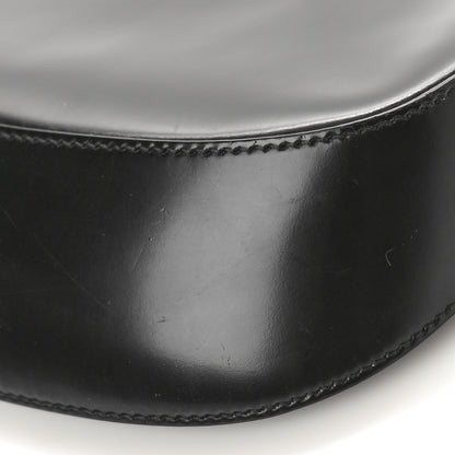 Prada Spazzolato Cleo Shoulder Bag Black 9 of 10