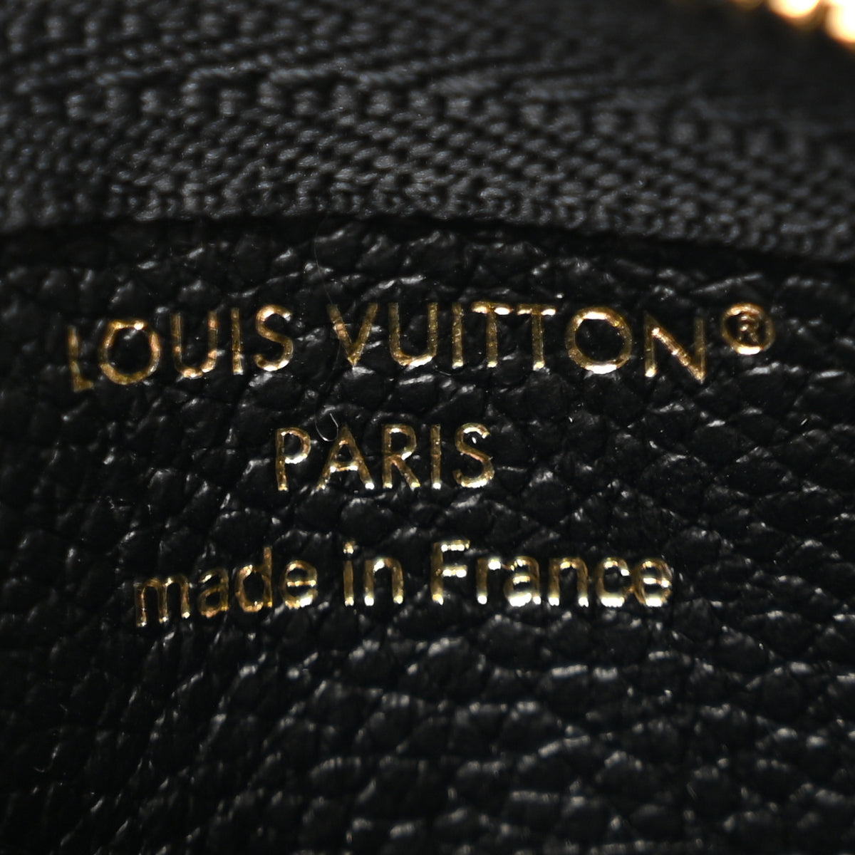 Empreinte Monogram Giant Key Pouch Black