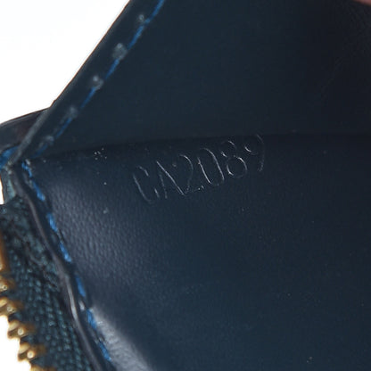 Louis Vuitton Vernis Key Pouch Blue Nuit 7 of 7