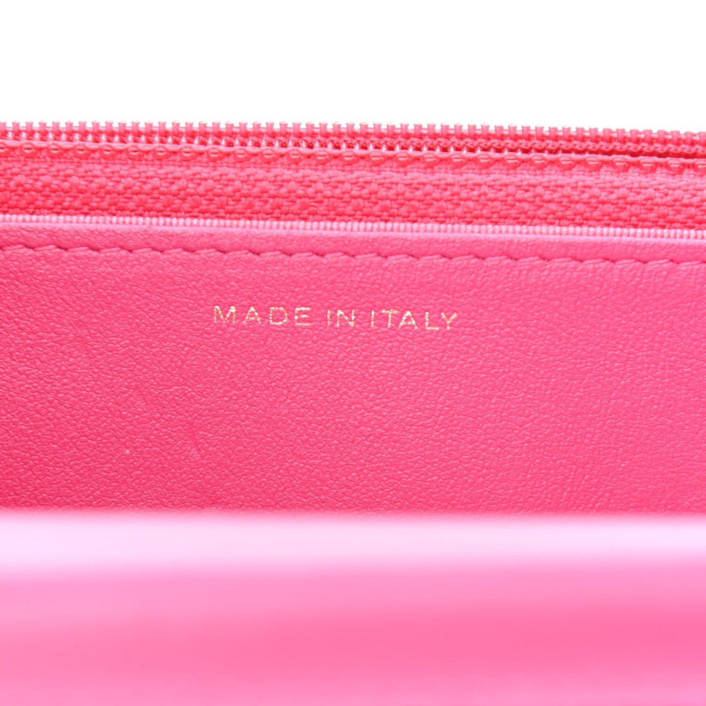 Tweed Quilted Wallet On Chain WOC Pink Blue White