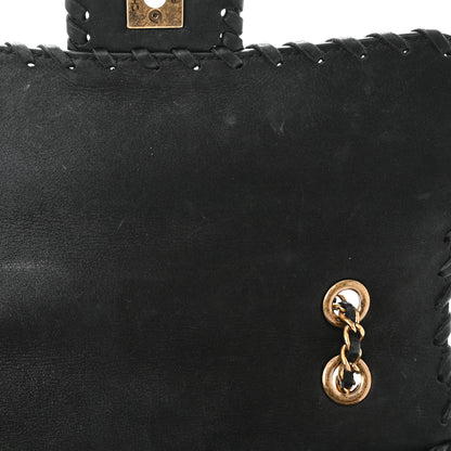 Chanel Iridescent Calfskin Small Happy Stitch Flap Black 13 of 14