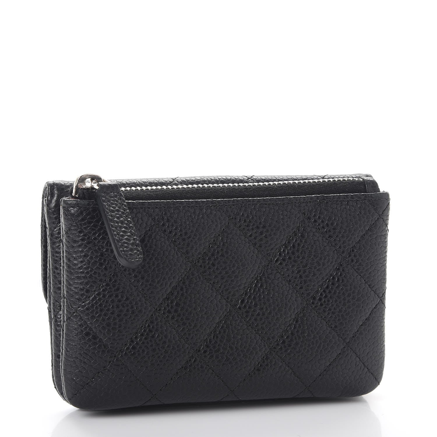 Chanel Caviar Quilted Coin Purse Black 3 of 11