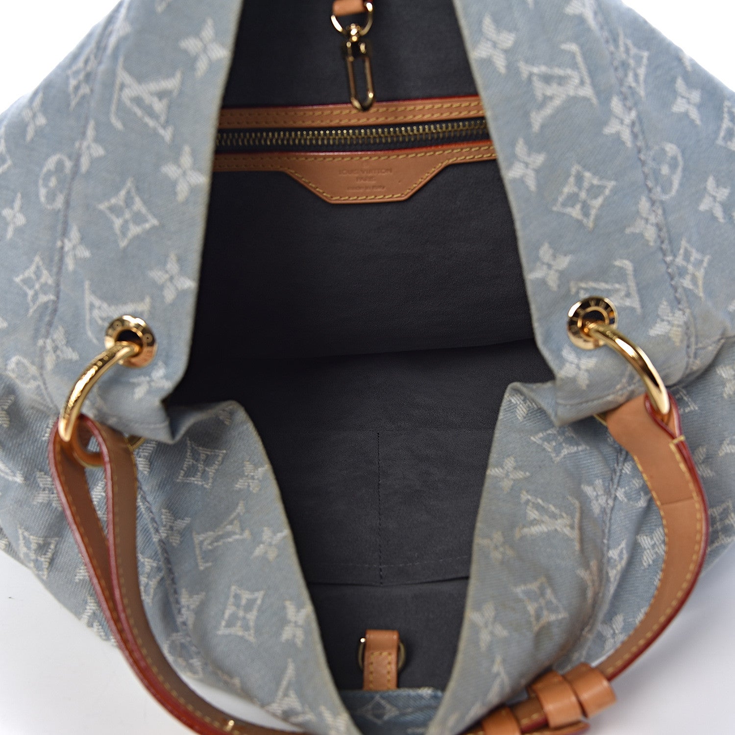 Louis Vuitton Denim Daily GM Blue Clair 5 of 9