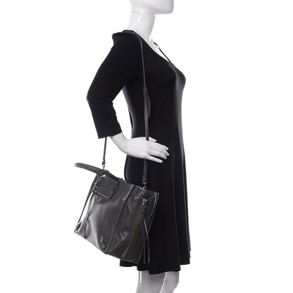 Balenciaga Veau Papier B4 Zip Around Tote Gris Fossile 2 of 11