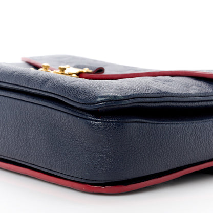 Louis Vuitton Empreinte Pochette Metis Marine Rouge 14 of 17