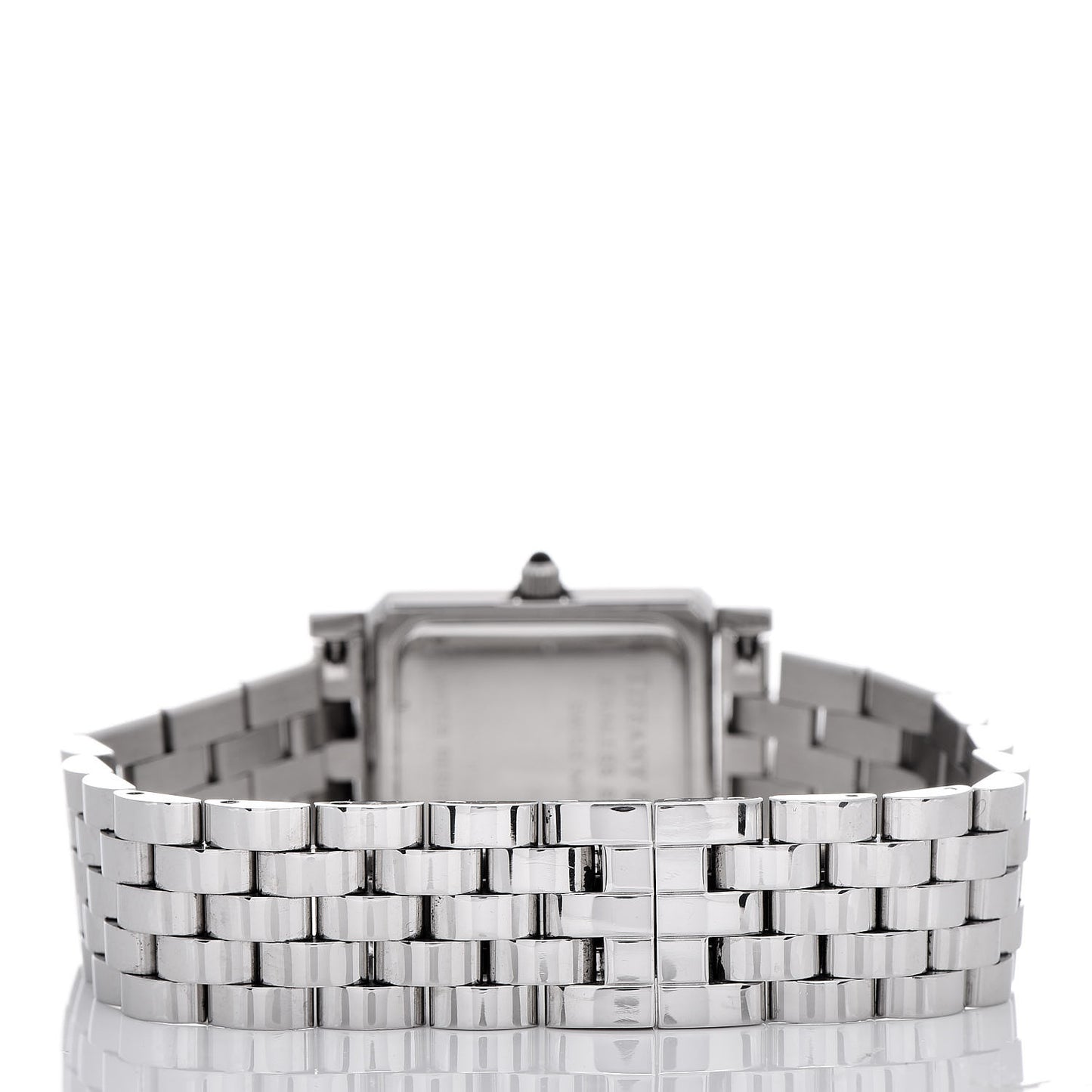 Stainless Steel 24mm Classic Square Quartz Watch