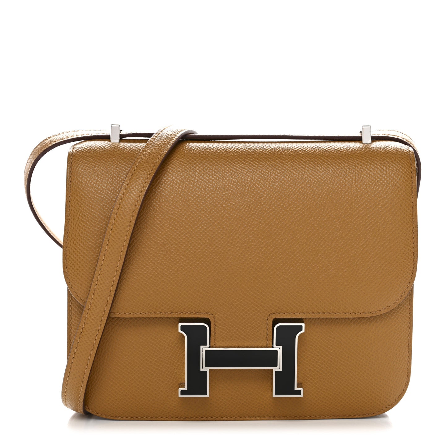Epsom Enamel Constance 18 Sesame Black