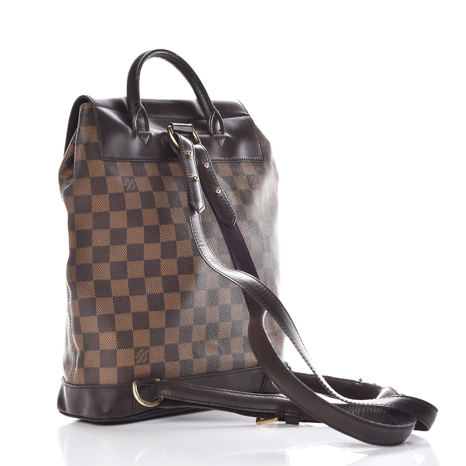 Louis Vuitton Damier Ebene Soho Backpack 3 of 13