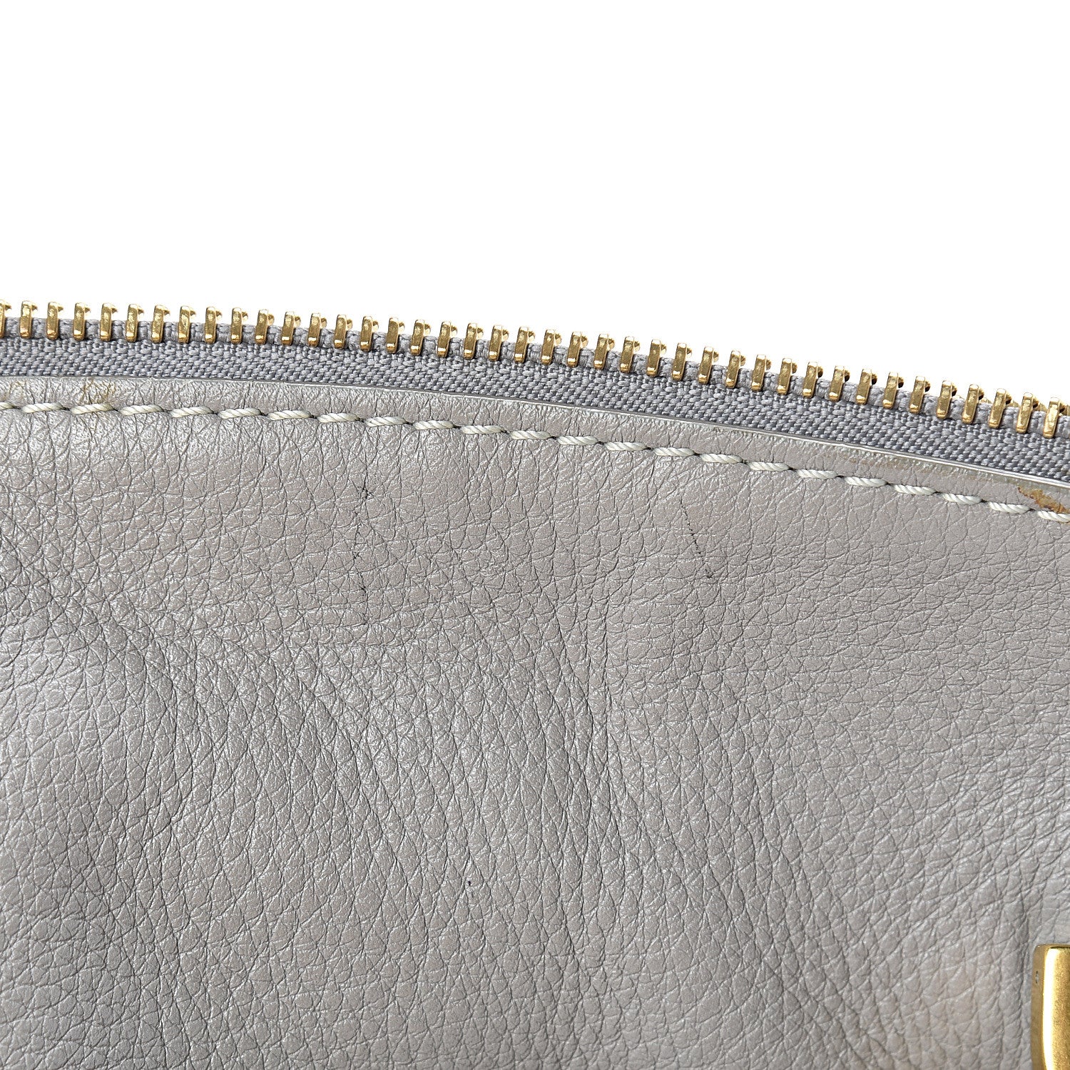 Chloe Calfskin Medium Marcie Satchel Cashmere Grey 13 of 19