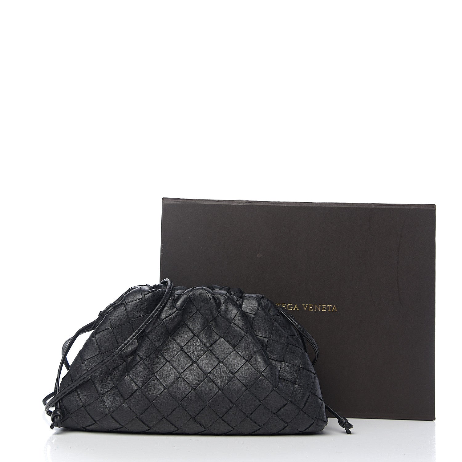 Bottega Veneta Nappa Intrecciato The Mini Pouch Black 9 of 9