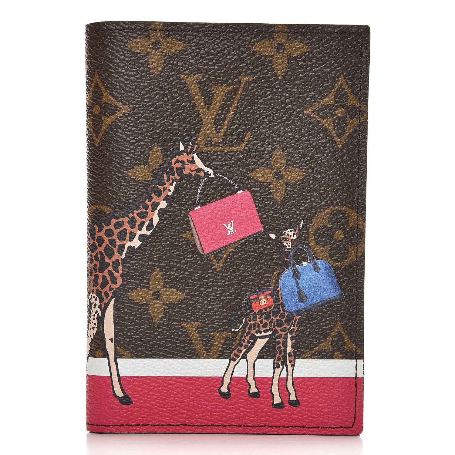 Louis Vuitton Monogram 2017 Christmas Animation Passport Cover 1 of 8