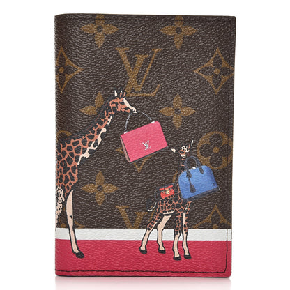 Louis Vuitton Monogram 2017 Christmas Animation Passport Cover 1 of 8