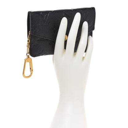 Louis Vuitton Empreinte Key Pouch Black 2 of 9
