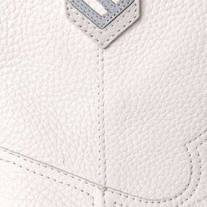 Fendi Grained Calfskin Cutwalk Ankle Boots 36.5 White 19 of 19