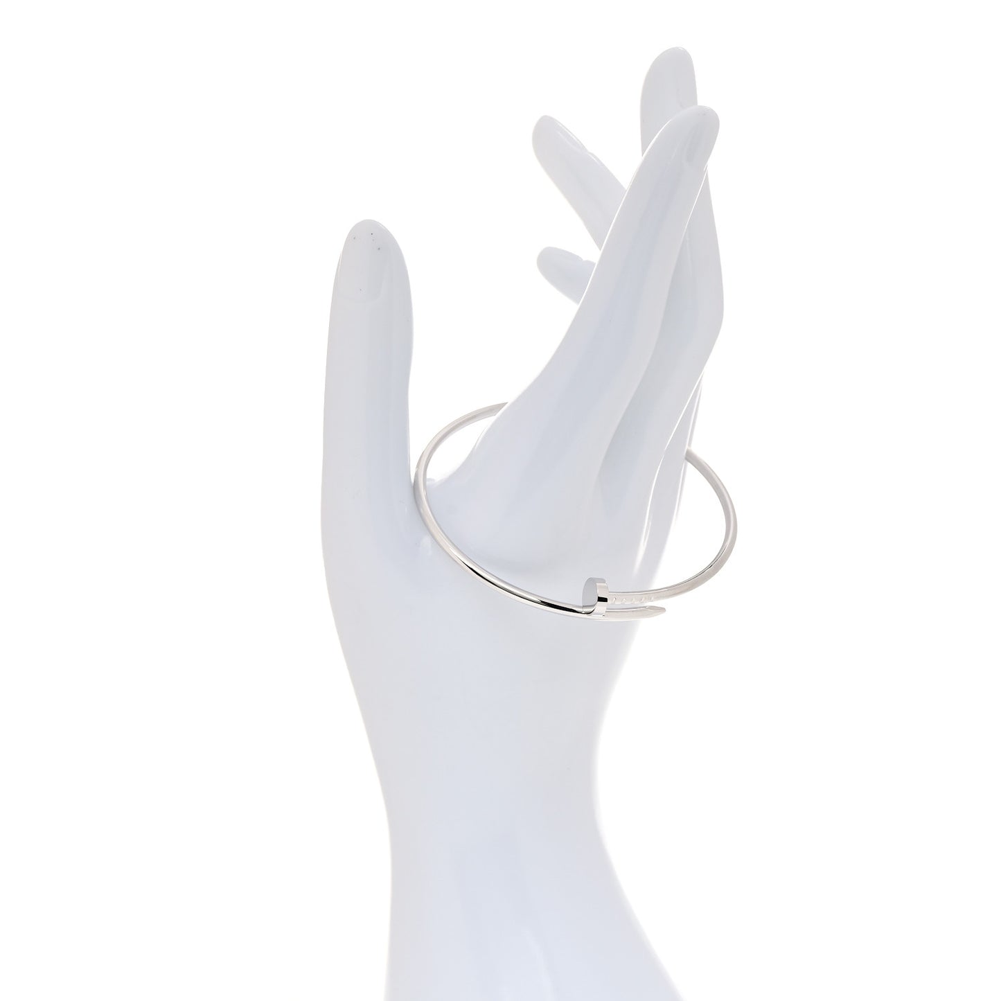 18K White Gold Small Juste Un Clou Bracelet 18