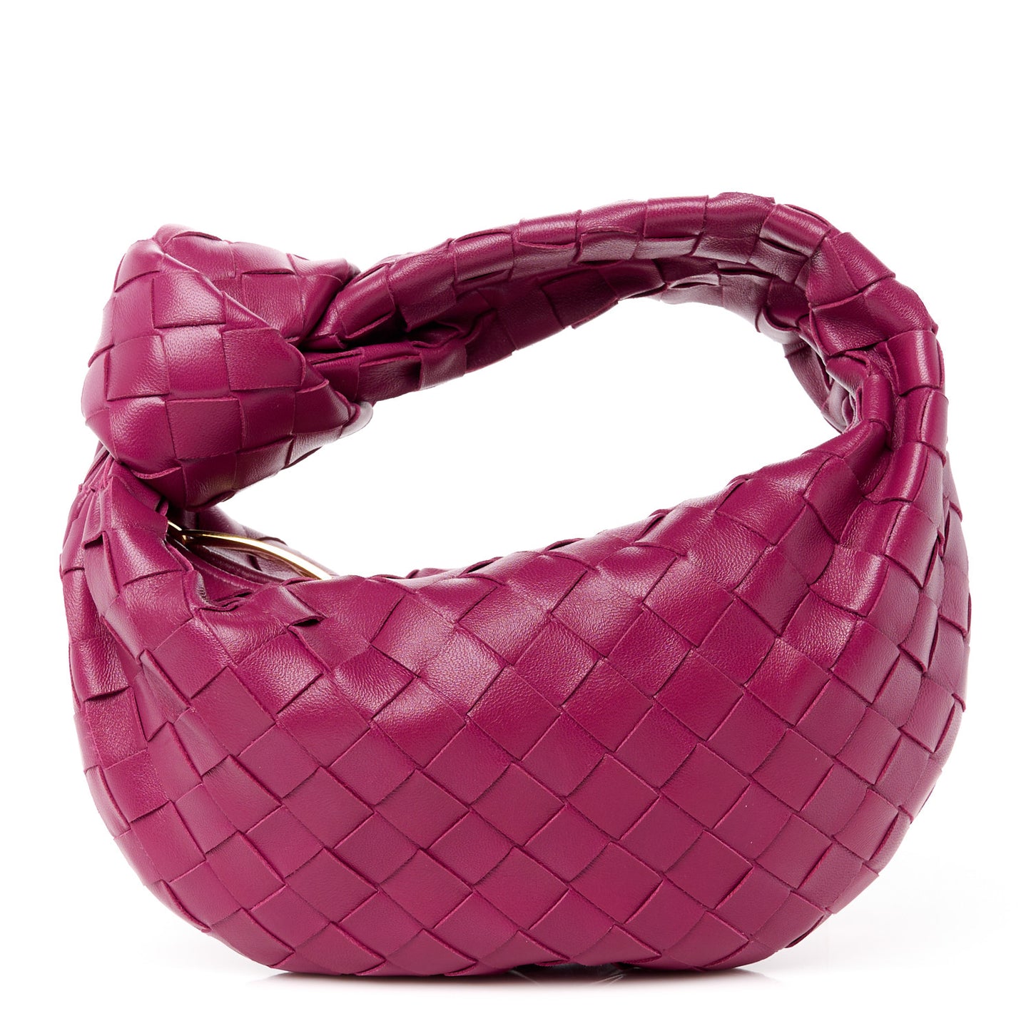 Nappa Intrecciato Mini Jodie Cinnabar