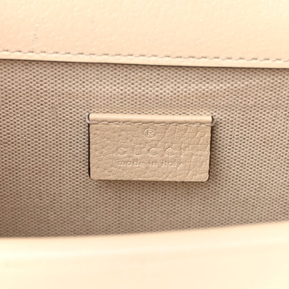 Gucci Textured Calfskin Crystal Mini Dionysus Shoulder Bag Mystic White 6 of 13