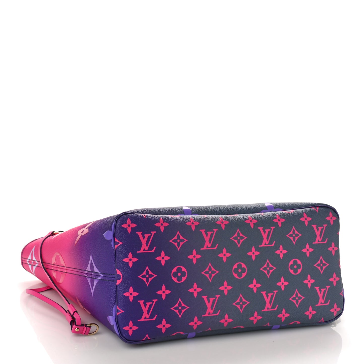 Monogram Giant Spring In The City Neverfull MM Midnight Fuchsia