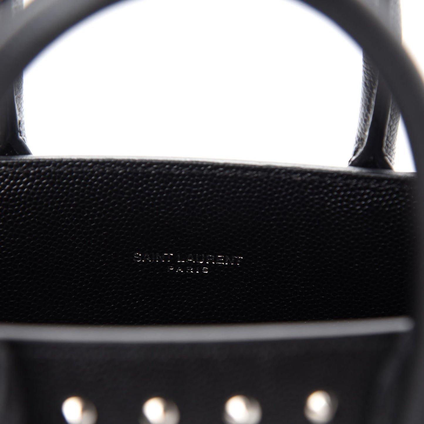 Grain De Poudre Studded Nano Sac De Jour Black