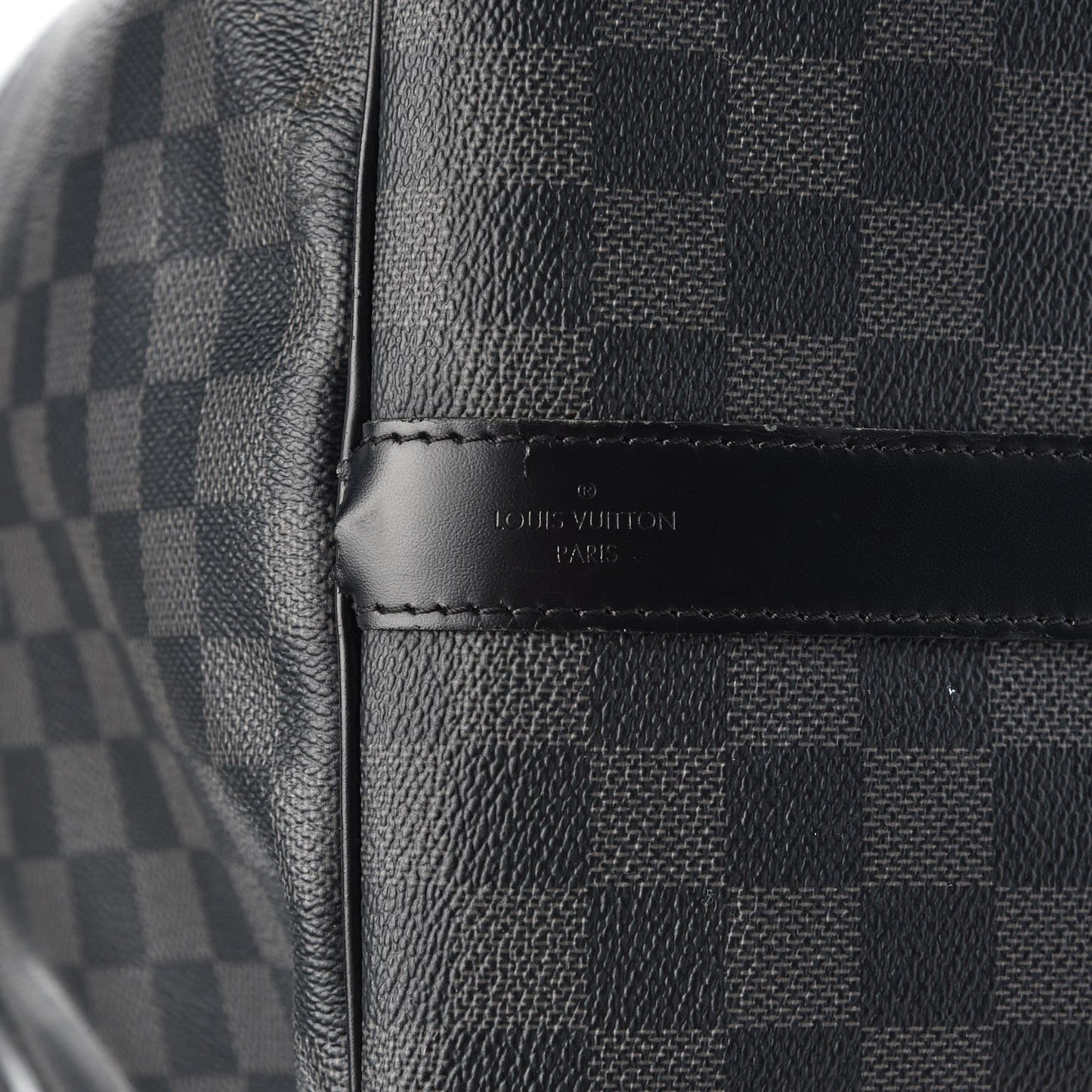 Damier Graphite Keepall Bandouliere 55