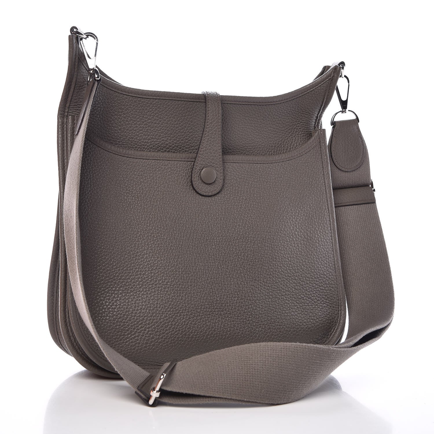 Hermes Taurillon Clemence Evelyne III PM Etain 3 of 12