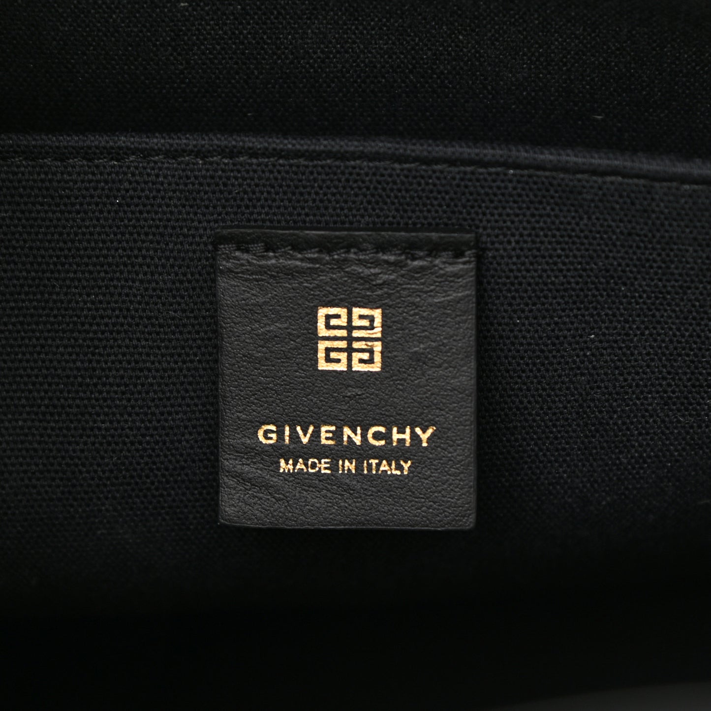 4G Coated Canvas Logo Medium G-Tote Black