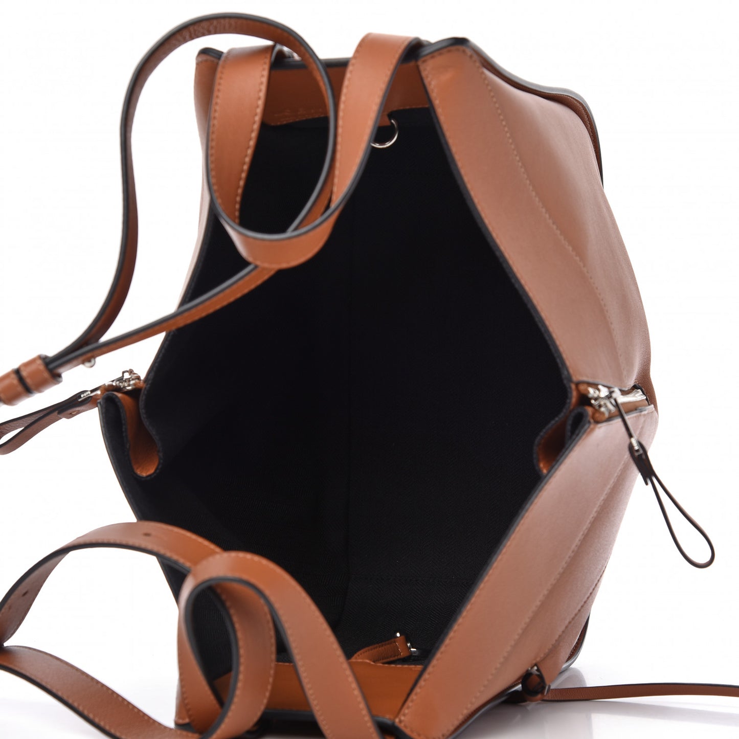 Calfskin Small Hammock Shoulder Bag Tan