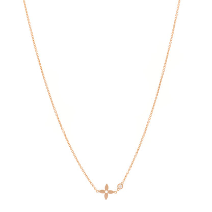 Louis Vuitton 18K Pink Gold Diamond Idylle Blossom Pendant Necklace 1 of 4