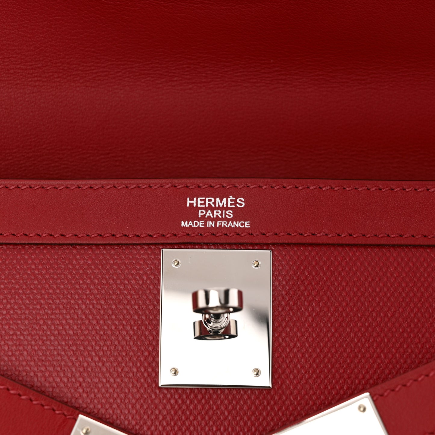 Berline Toile Swift Kelly Sellier 32 Rouge Piment Ecru