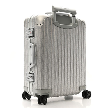 Christian Dior X RIMOWA Aluminum Gradient Cabin Luggage Silver 2 of 11
